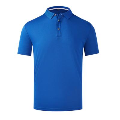 China High Quality Cheap Uniform Mens Golf Sports Business Polo Shirt 100% Polyester Logo Print Or Embroidery QUICK DRY Custom Design for sale