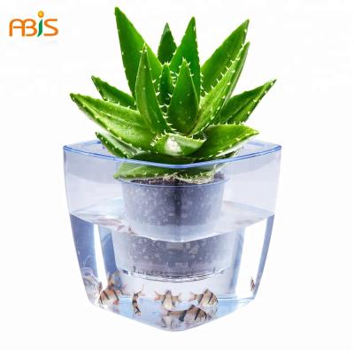 China Common Flower Cultivation With Fish Amazon Success 2018 Indoor Plant Grower Garden Pot for sale