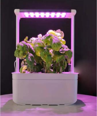 China modern hydroponic system pot dwc pump water led garden home smart flower pots for sale