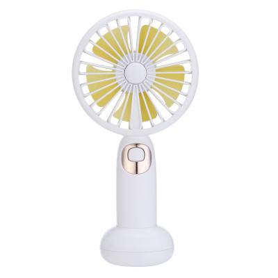 China Hot 2022 Hotel Instruments Mini Electronic Smart Wireless Speaker Fan Can Play Music Handheld Portable Music Fan for sale