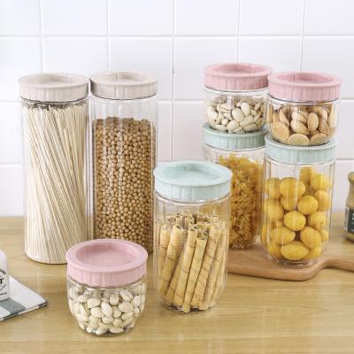 China GLOVAL Minimalist HOME Kitchen Organizer Grains Storage Jar Fresh Food Storage Box Refrigerator Food Sealed Crisper Container for sale