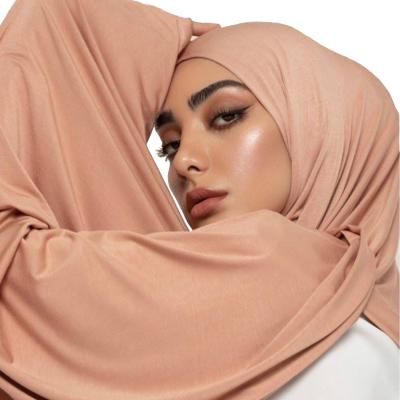 China New Solid Color Cotton Scarf Shawl Silky Cotton Tank Top Modal Soft Muslim Hijab Hijabs Scarves for sale