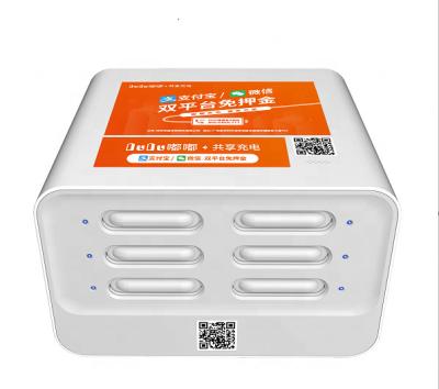 China Customized hot sale ODM/OEM 5 socket rental charging port battery sharing powerbank power bank rental station shared station for sale