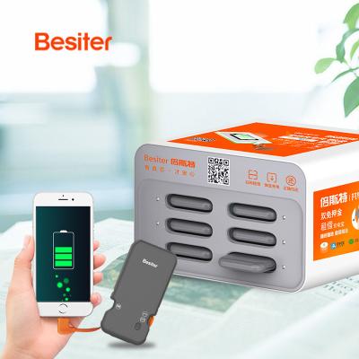 China Fast Charging Support Mobile Phone Power Bank Station Hot Selling Rental Factory for sale