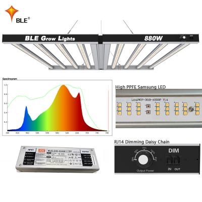 China Top Selling Foldable Dimmable ETL Certified Samsung Lm301b Strip UV IR Mix Led To Grow Light And Meanwell Driver 1000W for sale