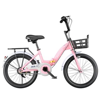 China Aluminum alloy 18 20 22 inch girl child bicycle with brake line for 6-16 years old kids walking cycle pink kids bikes for sale