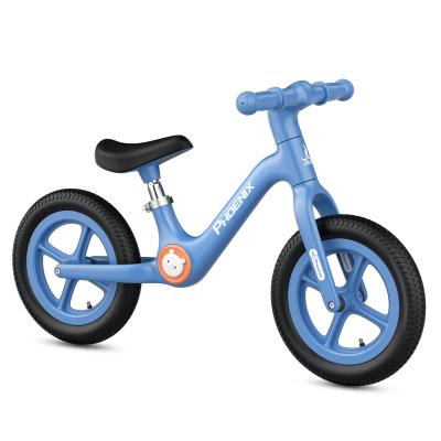 China Improve Kids Balance Feel Kids Balance Bike No Pedals Height Adjustable Kids Bike Riding Walking Learning Scooter One-Piece Frame For 3-7 Years Old for sale