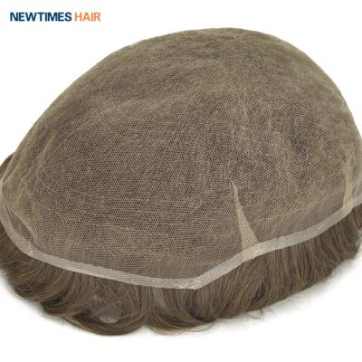 China NewTimesHair SUNNY Stock Full Swiss Lace Hair Replacement System For Men Toupee for sale