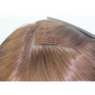 China Super Thin Hair Skin Injected Hairpiece Hairpiece For Women for sale