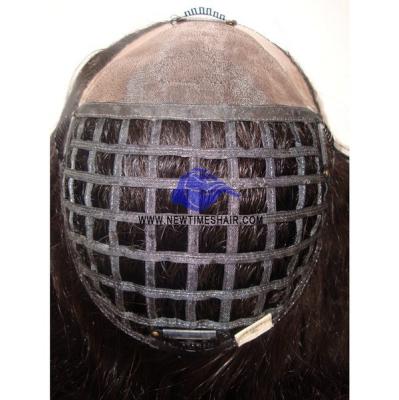 China Good Quality Nylon Ribbon Hair Net Hair Replacement System Toupee for sale