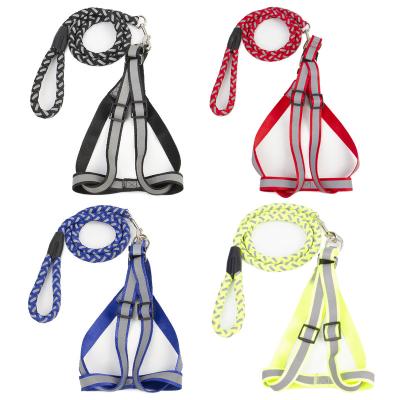 China Durable Pet Traction Strap Comfortable And Adjustable Detachable Nylon Pet Traction Strap for sale