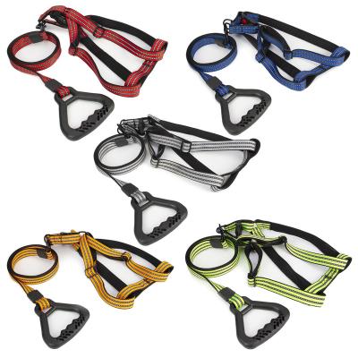 China Viable Non Tension Adjustable Pet Traction Strap Strap Belt Pull Strap Inline Set for sale