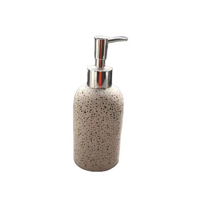 China Luxury Foam Soap Dispenser Terrazzo Soap And Lotion Dispenser For Hotel With Accept Customization for sale