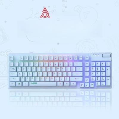 China Anti-drop feeling AF981 keyboard metal stand plate multi-function mechanical mixed lightweight roller volume adjustment 19 keys no punch for sale