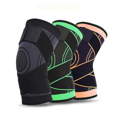 China Hot Sale Breathable Knee Compression Sleeve Knee Brace Sport Knee Pad for sale