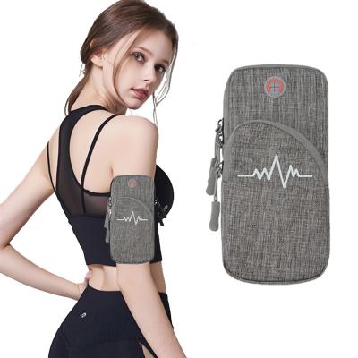 China Waterproof Running Arm Band Bag Sports Armband Bag Holder Bag For Mobile Phones for sale