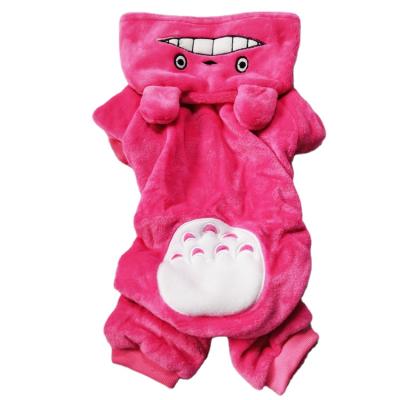 China Viable Wholesale Custom Manufacturer Pet Clothes Supplier Warm Cute Plush Dog Clothes Coat For Winter for sale