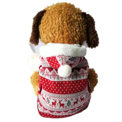 China Customization Viable Wholesale Cotton Dog Pet Clothes Christmas Dog Hoodie Pet Clothes for sale