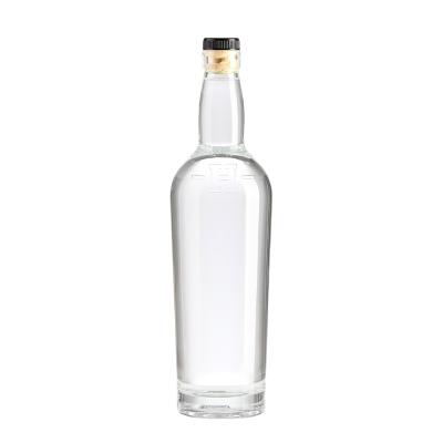 China 700ml Liquor Wine Bottle Transparent High Quality Glass Bottle for sale