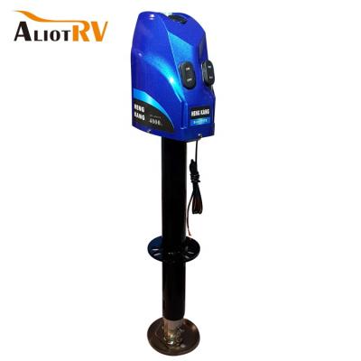 China Used Aliot Rv Professional Accessory Manmotive Trailer Truck Trailer Lifting Jack Electric Trailer Jack for sale