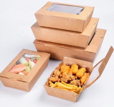 China 72oz W250 Disposable Window Food Boxes zu verkaufen