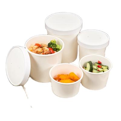 중국 Disposable White Paper Cup Soup Cup Disposable Hot Drinking Container 판매용