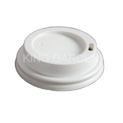 China Disposable 80mm Black Plastic Sip Lids For 8oz Coffee Cups Paper Cup Wholesale zu verkaufen