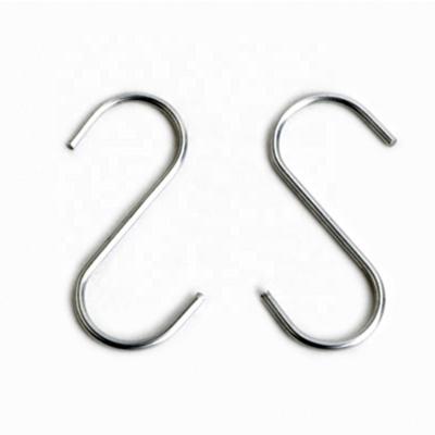 China Sustainable Plant 50mm S Hanger Hook For Hanging Kitchen With Nickel Plating for sale