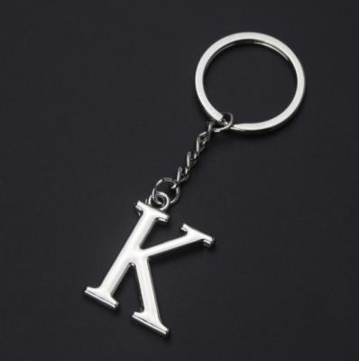 China wholesale letter key chain-letter keychains letter k key chain for sale