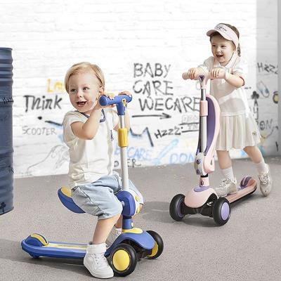 China PU Three In One Baby Scooter 3In 1 Times Scooter Kids Scooter for sale