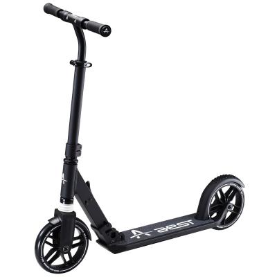 China Safe Amazon 200mm PU Wheel Scooter For Adult Folding Kick Foot Scooter for sale