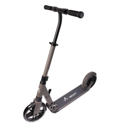 China High Quality Double Foot Safe Cheap Scooter 200Mm Kick Big Wheels Suspension Double Folding Adult Urban Scooters for sale