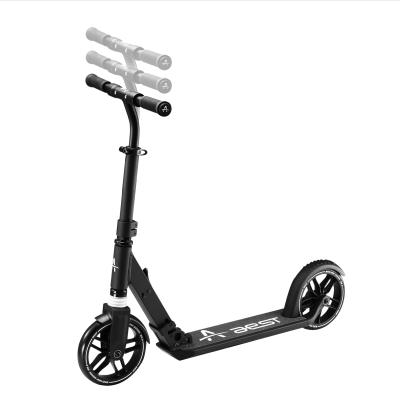 China High Quality Double Foot Safe Cheap Scooter 200Mm Kick Big Wheels Suspension Double Folding Adult Urban Scooters for sale