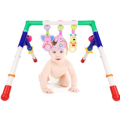 China Non-Toxic Foldable Baby Play Gym Frame Activity Gym with Baby Toys Baby Activity Gym for sale