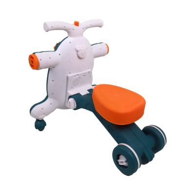 China Scooter Caster/Roller/Walking Provider 3 Mode in 1 Baby Walker Ride on Single Baby Walker Toy Toddler Round Activity Car Music Assistant for sale