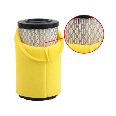 China Lawn Tractor Mower Mower Air Filters Replace Cleaner Cartridge for Briggs and Stratton Foam Foam Pre-Cleaner with Spark Plugs Oil Filter for sale