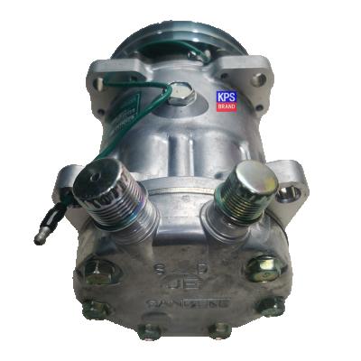 China Building material shops AC excavator air conditioning parts compressor Suitable for pump Kato sumitomo 1430 A3 5 Case210 SANDEN 7H15 508 510 for sale