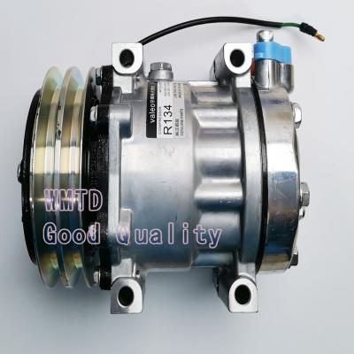 China Building material shops 259-7245HE / 0347405131 / 8955 suitable for CAT 305 306 307 excavator air conditioning compressor pump 7H13 SANDEN for sale