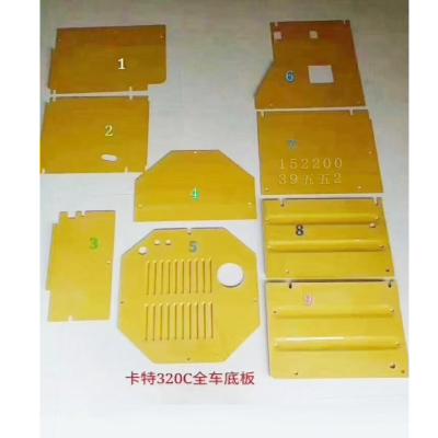 China Building Material Shops Excavator Side Door Cabin Lower Tool Box FOR CAT 320D 336D 349D2 374 for sale