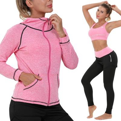 China Women's Fitness JULY SONG Jacket Yoga Wear Wholesale Long Wear Workout Yoga Clothing 5 Pieces Yoga Set Breathable Seamless Casual Sports for sale