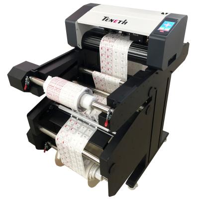 China Teneth Retail Digital Roll To Roll Label Die Cutter / Label Die Cutting Machine for sale