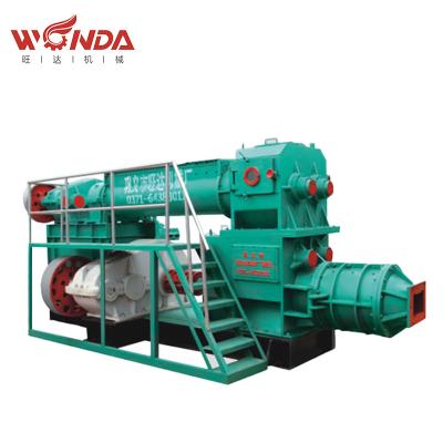 China Building Material Shops New Clay Brick Making Machine Durable 2021 Automatic Vacuum Extruder Cheap Price In Bangladesh for sale