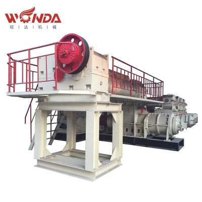 China Construction worksÂ   Newest model extruder and vacuum brick bake kiln tunnel kiln for clay brick making machine supplier for sale