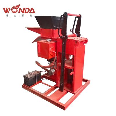 China Building material stores china made eco block clay cement fly ash brick making machine lowest price for sale