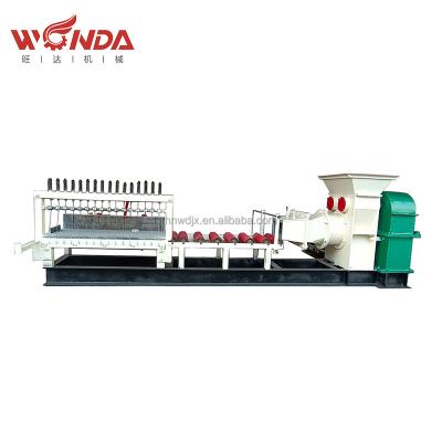 China Hotels factory direct sale semi automatic red mud clay brick making machine small price for sale