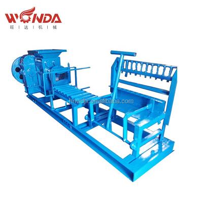 China Building Material Shops Semi Automatic Mud Brick Maker Small Clay Soil Brick Making Machine for sale