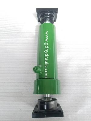 China Telescopic single-acting hydraulic cylinder with swivel joint for sale