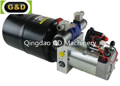 China DC 12V 210Bar Horizontal Mounting Hydraulic Power Unit for Sideloader Trucks for sale