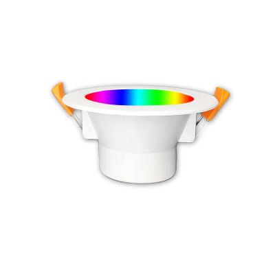 China Modern Hot Seller In Running Light Fast Delivery SAA IC4 10W RGB LE CCT Smart Wifi Downlight for sale