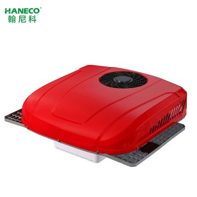 China Long Resistance 24v DC Brushless Inverter Parking Cooler Parking Cooler Condenser 350*350*130 for sale